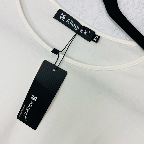 Allegra K Y2K Batwing Sleeves Rose Gold Sequins Accent Blouson Mini Dress - Picture 4 of 7